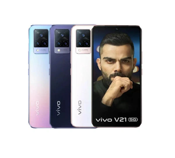 Vivo V21 5g phone | 8GB+256GB | FREE Bluetooth Headset necklace worth Rs. 1699